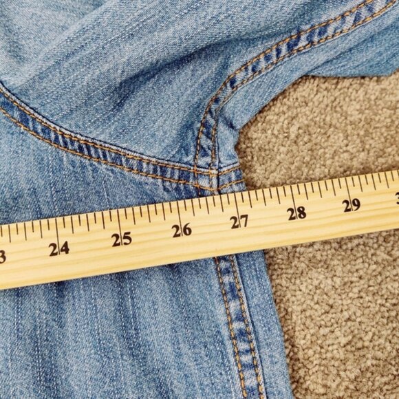 Levi's Strauss Men's Button Down Denim Jacket Size XXL Jean Jacket Snap Buttons - Picture 9 of 11